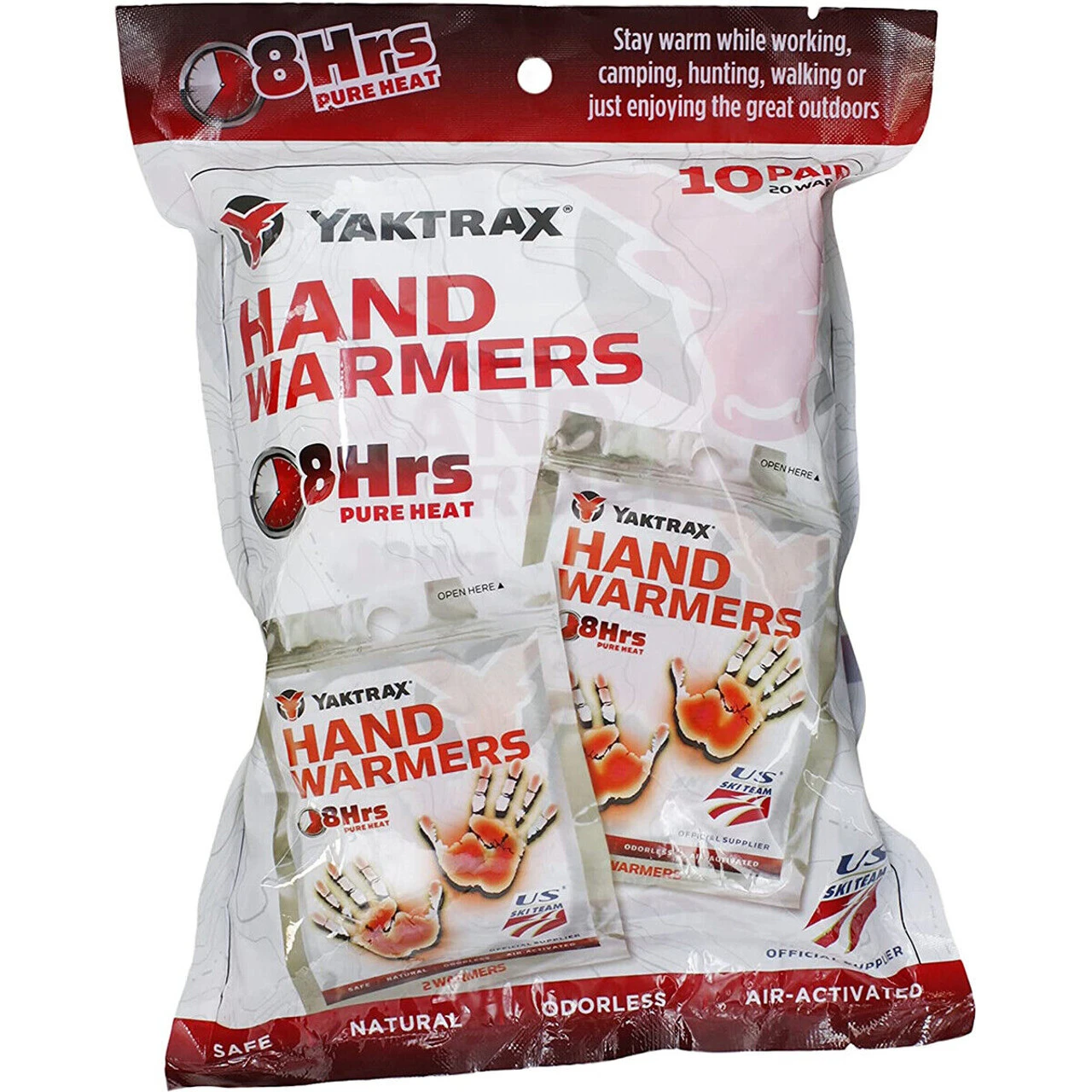 Yaktrax Hand Warmers 10 Pack 1 Yaktrax Hand Warmers 10 Pack