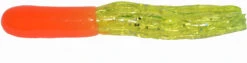 Big Bite Baits 1 1/2 Inch Crappie Tube -Sport Fishing Shop 15CRTU 34 Orange Chartreuse Sparkle