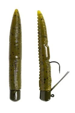 Lunkerhunt Pre-Rigged Finesse Worm 3 Inch Ned Rig Stickbait -Sport Fishing Shop 31535411920985