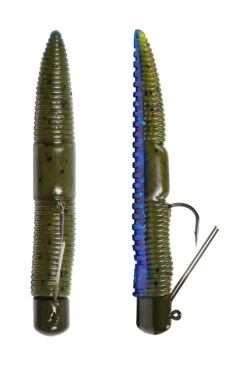 Lunkerhunt Pre-Rigged Finesse Worm 3 Inch Ned Rig Stickbait -Sport Fishing Shop 31535411953753