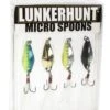 Lunkerhunt Micro Spoon 4-Piece Multi Pack