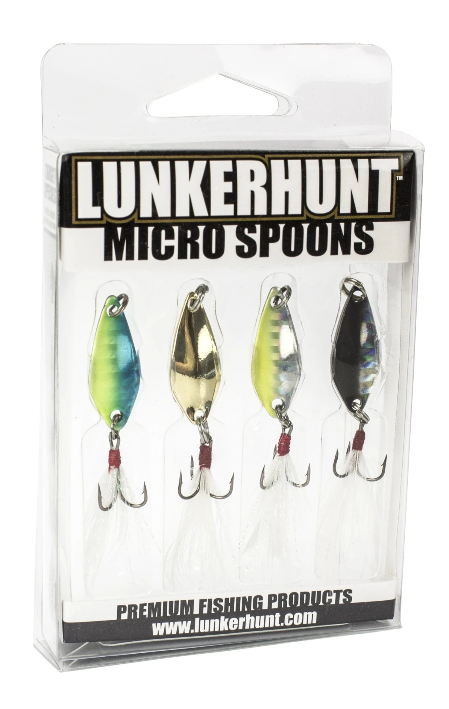 Lunkerhunt Micro Spoon 4-Piece Multi Pack 1 Lunkerhunt Micro Spoon 4-Piece Multi Pack