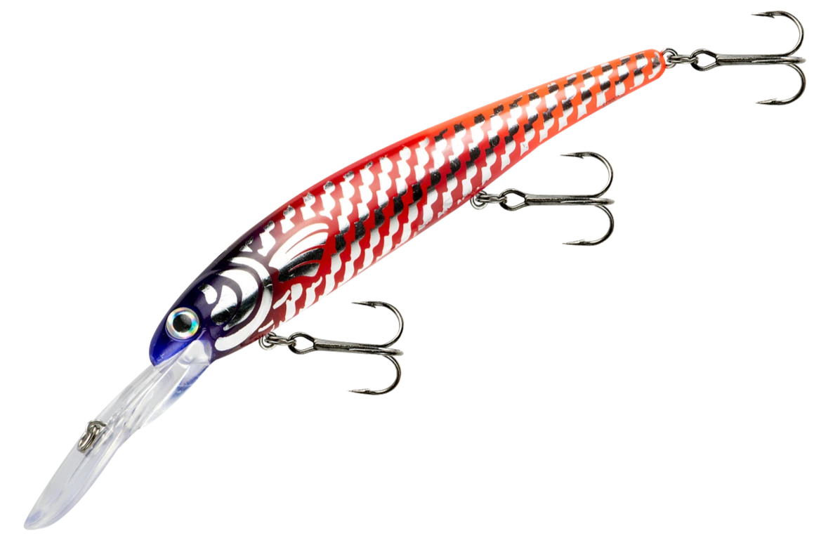 Bandit Generator Chrome Walleye Deep 4 5/8 Inch Trolling Plug 4 Bandit Generator Chrome Walleye Deep 4 5/8 Inch Trolling Plug - Image 4