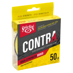 Strike King Contra Braid 300 Yards Hi-Vis Yellow -Sport Fishing Shop 39581441097817