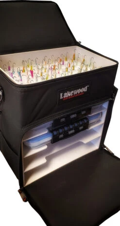 Lakewood - Mini Magnum Tackle Storage Box - Black -Sport Fishing Shop A050 BK top filled 1 57772.1627305215