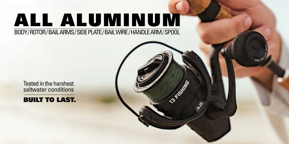 13 Fishing AL13 Saltwater Spinning Reel 10 13 Fishing AL13 Saltwater Spinning Reel - Image 10