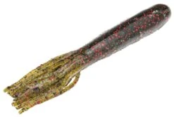 Strike King Coffee Tubes 4 1/2 Inch Flip-N-Tube 6 Pack -Sport Fishing Shop CT4.5 18 CoffeeTube WatermelonRedFlake GlamRight