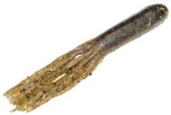 Strike King Coffee Tubes 4 1/2 Inch Flip-N-Tube 6 Pack -Sport Fishing Shop CT4.5 46 CoffeeTube GreenPumpkin GlamRight