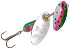 Panther Martin DualFlash Twin Blade Inline Spinner -Sport Fishing Shop Duel Flash Rainbow Trout Silver