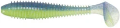 Keitech Fat Swing Impact 3.8 Inch Soft Paddle Tail Swimbait -Sport Fishing Shop FS.450 electric blue chartreuse e014e97e a19b 4cde 8792 f541ec063161