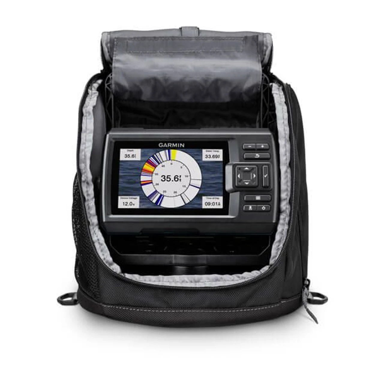 Garmin Striker Vivid 5cv 5" Ice Fishing Bundle 1 Garmin Striker Vivid 5cv 5" Ice Fishing Bundle
