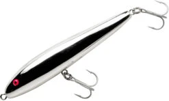 Rebel Jumpin' Minnow Topwater Bait 4 1/2 Inch Topwater Walker 15 Rebel Jumpin' Minnow Topwater Bait 4 1/2 Inch Topwater Walker -Sport Fishing Shop T20562