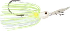 Strike King Thunder Cricket Vibrating Swim Jig -Sport Fishing Shop chartreuse blue glimmer