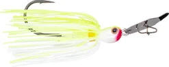 Strike King Thunder Cricket Vibrating Swim Jig -Sport Fishing Shop chartreuse white