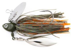Fish Head Primal Vibe Underspin Jig/Vibrating Swim Jig Hybrid -Sport Fishing Shop green pumpkin