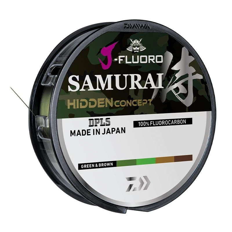 Daiwa J-Fluoro Samurai Hidden Concept Camo Fluorocarbon Line 220 Yards 1 Daiwa J-Fluoro Samurai Hidden Concept Camo Fluorocarbon Line 220 Yards