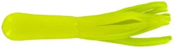 Big Bite Baits 1 1/2 Inch Crappie Tube -Sport Fishing Shop opaque chartreuse glow