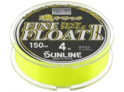 Sunline Siglon Fine Float II P-ion Vivid Yellow Monofilament 165 Yards